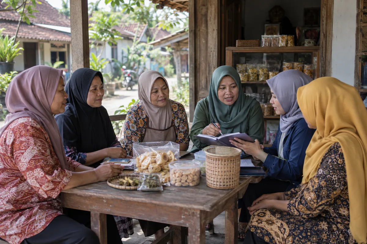 Pendampingan pembiayaan kelompok bagi pelaku usaha mikro